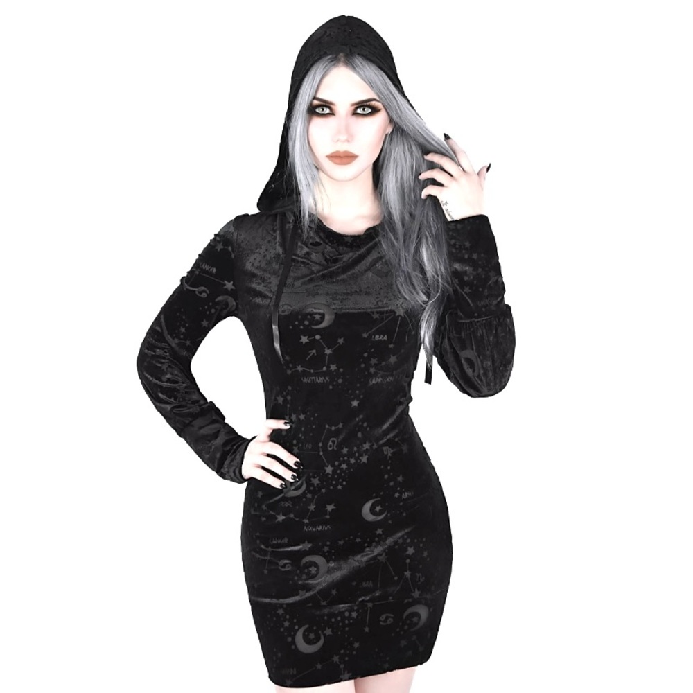 Galatea Hooded Tunic Dress